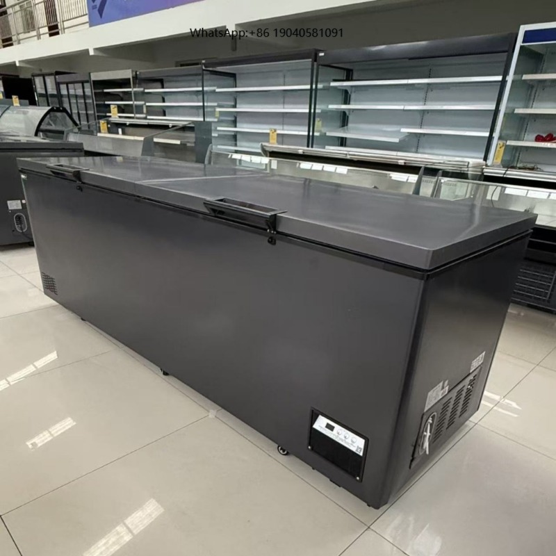 Commercial Chest Freezer - Commercial Double Door Horizontal Deep Chest