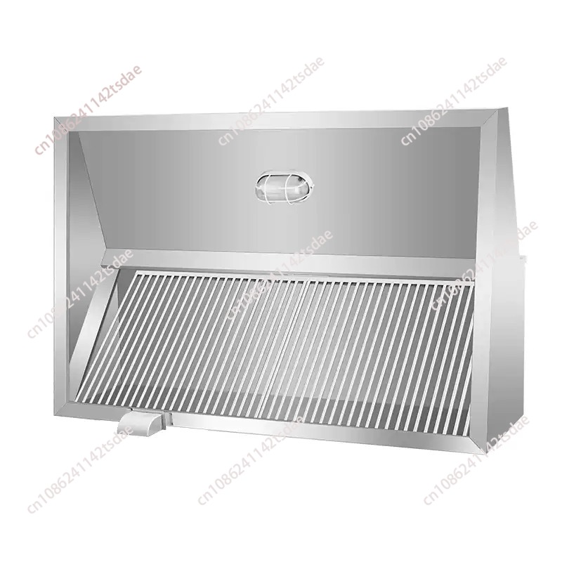 Commercial Kitchen Hoods - Thickened stainless steel fume hood, commercial