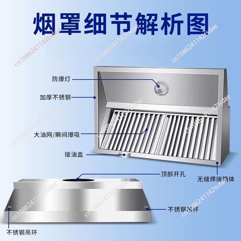 Commercial Stainless Steel Ran - Commercial Kitchen Hoods recension och pris