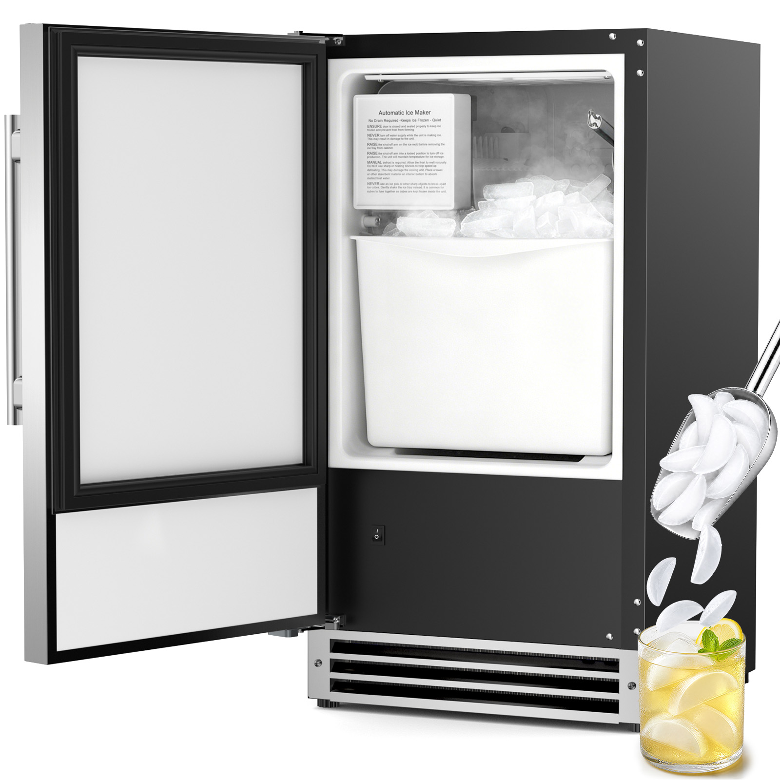 Under Counter Ice Maker, Cresc - Commercial Kitchen Bin recension och pris