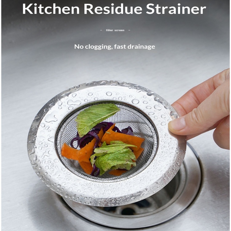 Stainless Steel Sink Strainer  - Commercial Kitchen Bin recension och pris