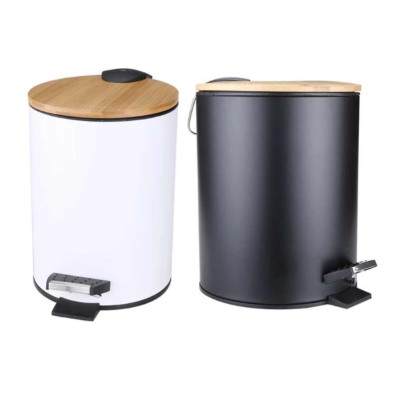 3/5L Wooden Flip Step Trash Ca - Commercial Kitchen Bin recension och pris