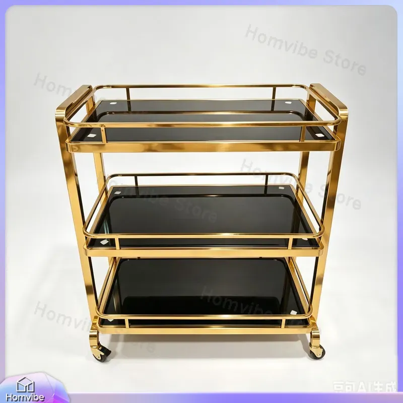 Stainless Steel 3 Tier Rolling - Commercial Kitchen And Bar recension och pris