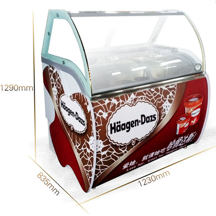 QDMECH Ice Cream Display Chest - Commercial Chest Freezer recension och pris