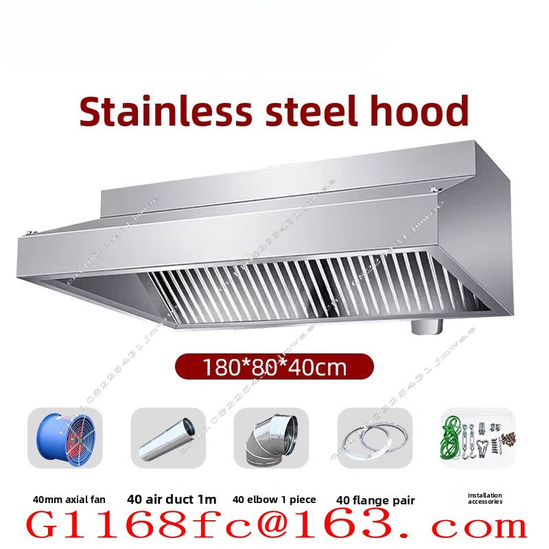 Stainless Steel Exhaust Hood f - Commercial Kitchen Hoods recension och pris